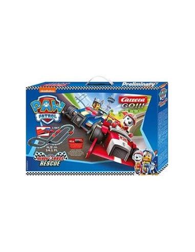 GO !!! PAW Patrol - Ready, Race - Rescue, racetrack