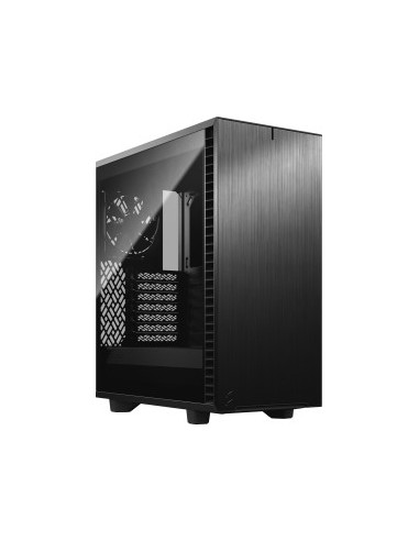 Define 7 Compact Black TG Dark Tint, tower case