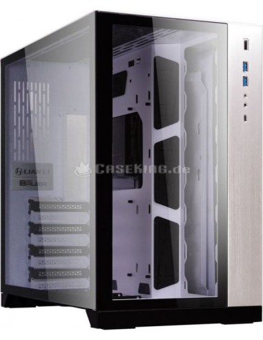 Lian Li PC-O11DW Dynamic Midi-Tower, Tempered Glass - White