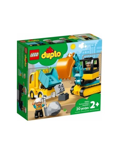 10931 DUPLO excavators and trucks, construction toys