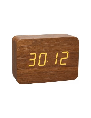 TFA 60.2549.08 Radio alarm clock brown