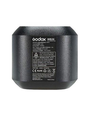 Godox WB26 Battery for AD600 Pro