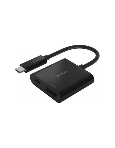 Belkin USB-C to HDMI-Adapter 60W PD, black AVC002btBK