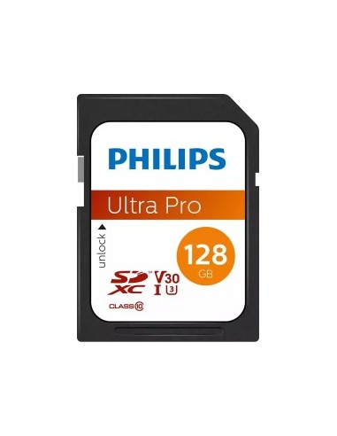 Philips SDXC Card          128GB Class 10 UHS-I U3 V30 A1