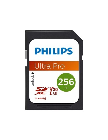 Philips SDXC Card          256GB Class 10 UHS-I U3 V30 A1