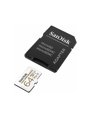 SanDisk Max Endurance       64GB microSDXC     SDSQQVR-064G-GN6IA