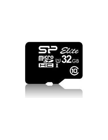 Silicon Power Elite UHS-I   32GB microSDHC Ad. SP032GBSTHBU1V10SP