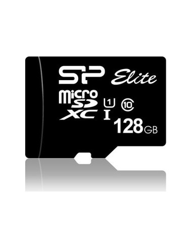 Silicon Power Elite UHS-I  128GB microSDXC Ad. SP128GBSTHBU1V10SP