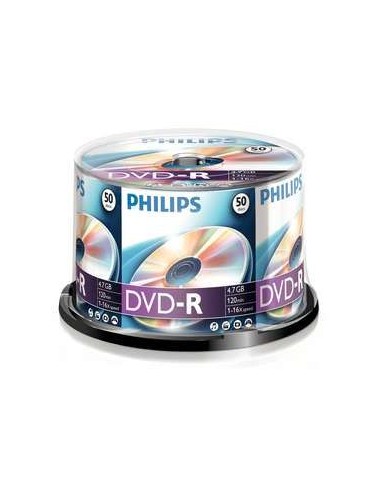 1x50 Philips DVD-R 4,7GB 16x SP