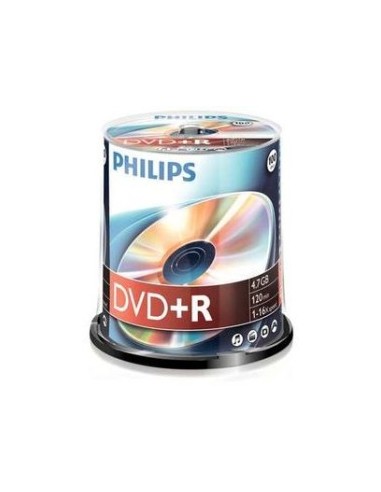 1x100 Philips DVD+R 4,7GB 16x SP