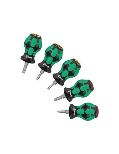 WERA Stubby Set 1 screwdriver set