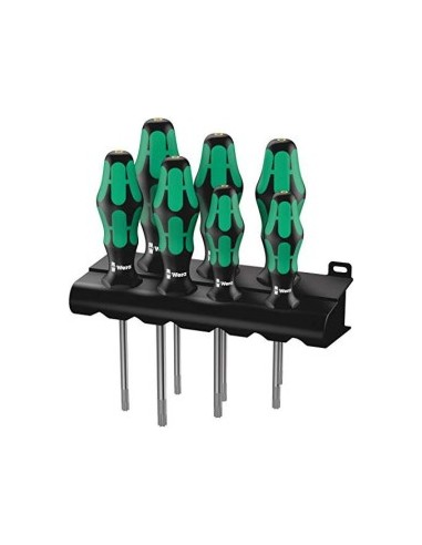 WERA 367/7 TORX HF Kraftform Plus screwdr. set w. holding fu.