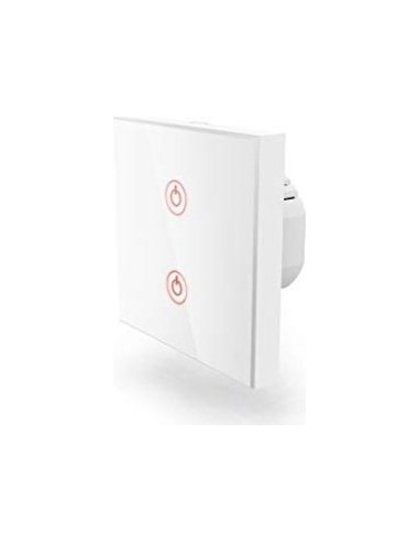 Hama WiFi Touch wall switch flush mounted white